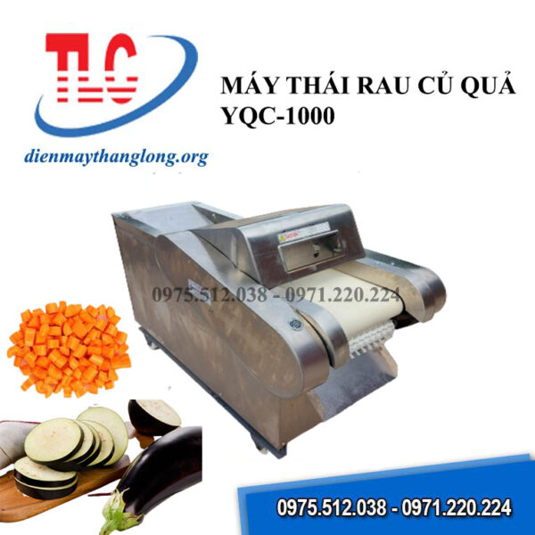 Máy thái rau củ quả - Giải pháp tối ưu cho việc sơ chế rau củ