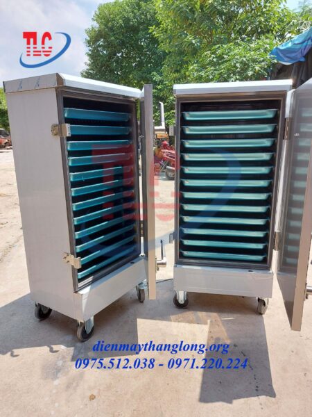 tủ hấp cơm 12 khay