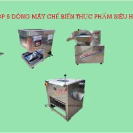 Top 5 Dòng Máy Chế Biến Thực Đáng Mua Nhất Hiện Nay