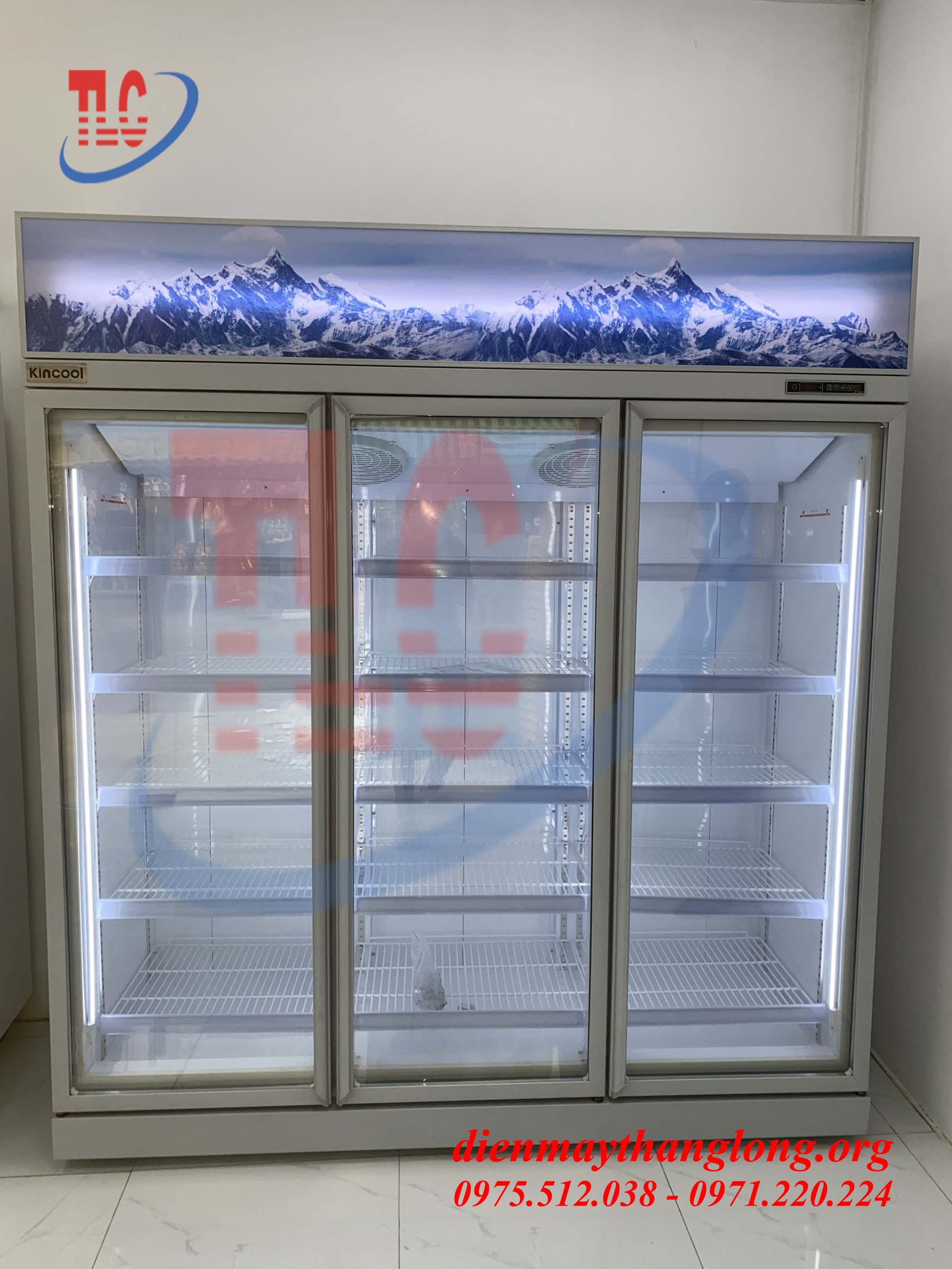 Tủ Bánh Kem 3 Cánh Kincool – Bền Bỉ, Tiết Kiệm Điện, Sang Trọng