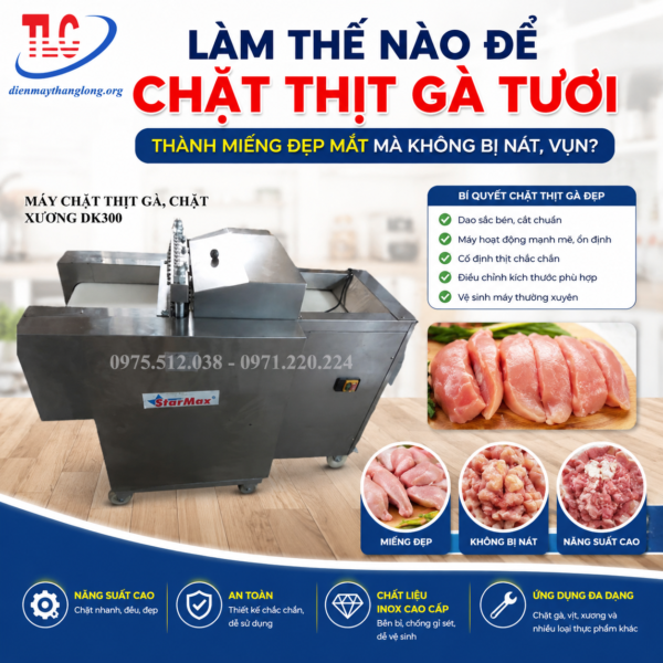 may che bien thit ga