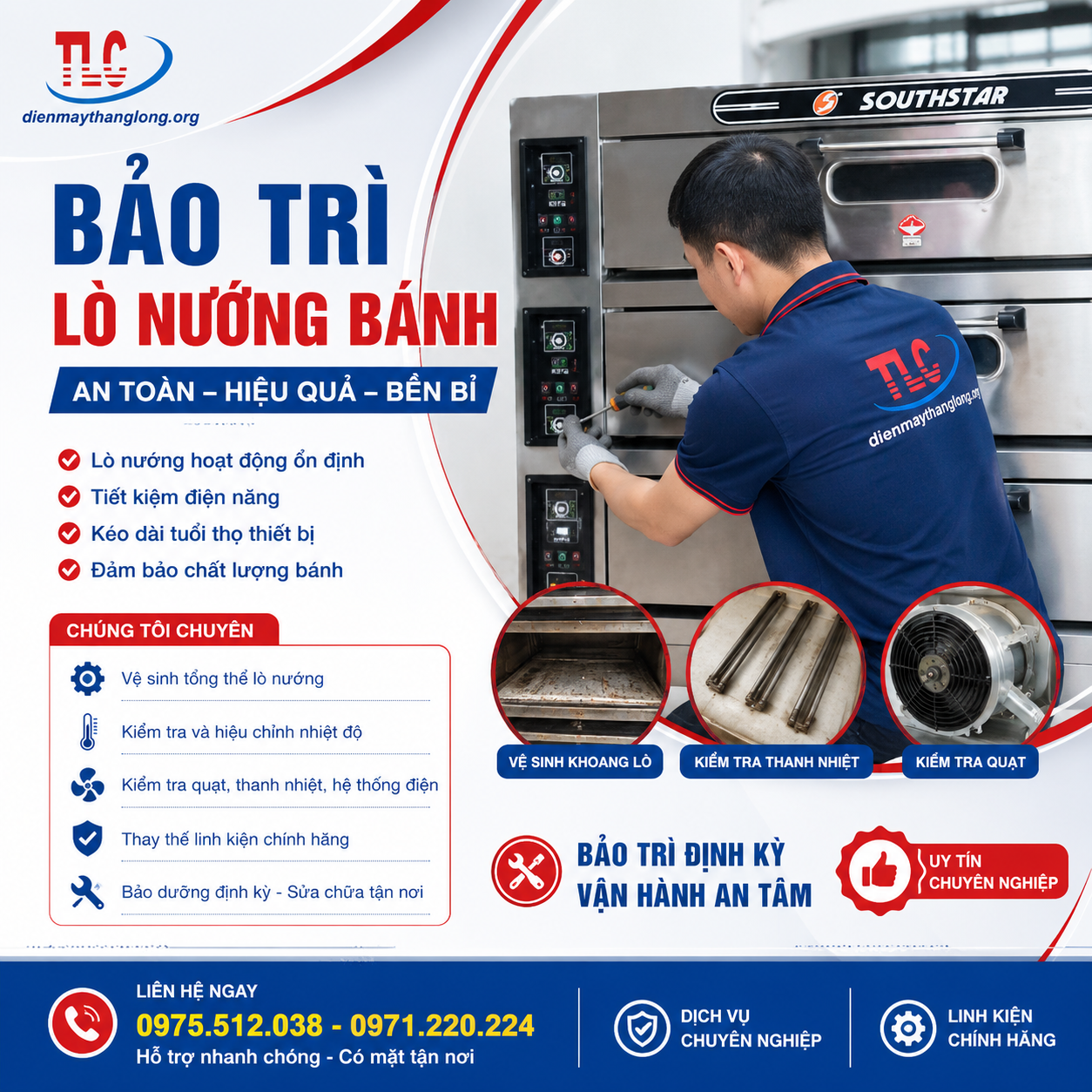 Khi Nào Nên Bảo Trì Lò Nướng Bánh?